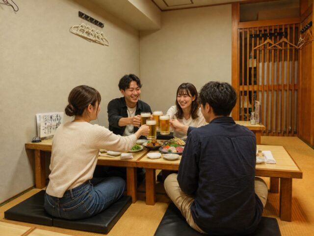 座敷での宴会・貸切